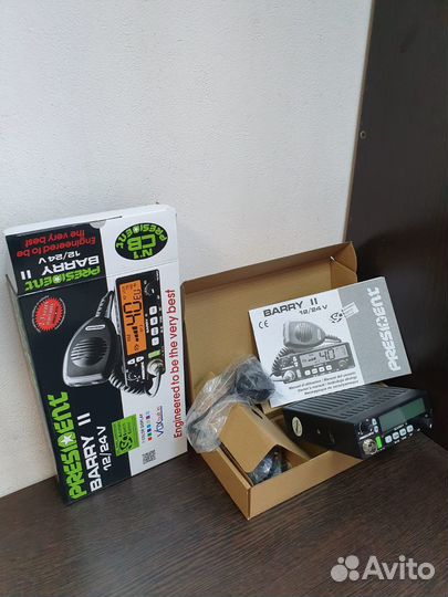 Автомобильная рация President barry ll 12/24 новая