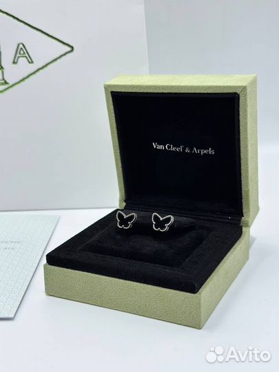 Серьги van cleef