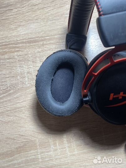 HyperX Cloud Alpha, красные