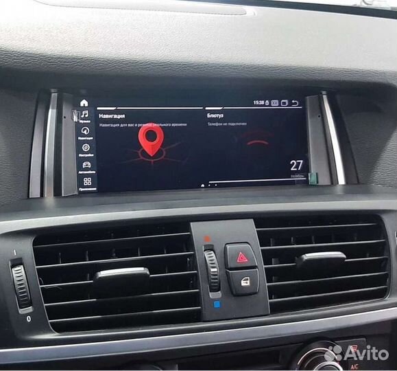 Экран на BMW X3 F25