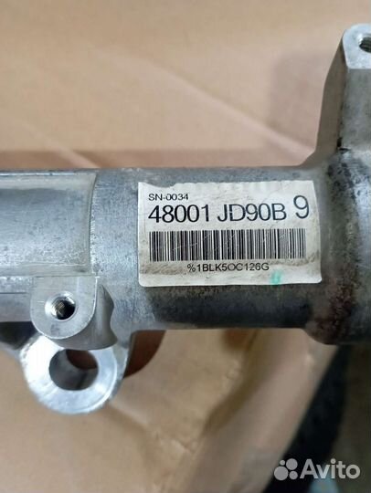 Рулевая рейка на Ниссан кашкай 2011 г. в