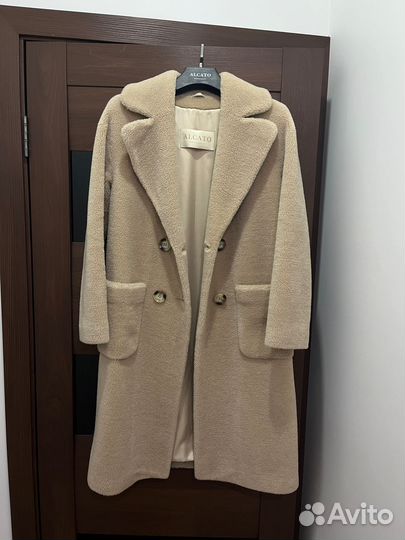 Экошуба из овечьей шерсти Alcato