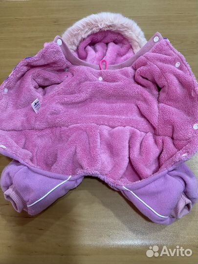 Зимний комбинезон для маленькой собаки