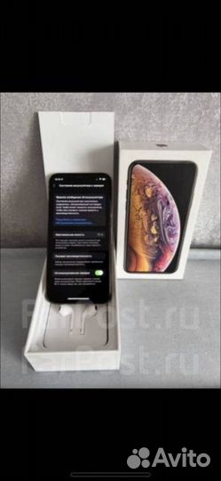iPhone XS 64gb золотистый