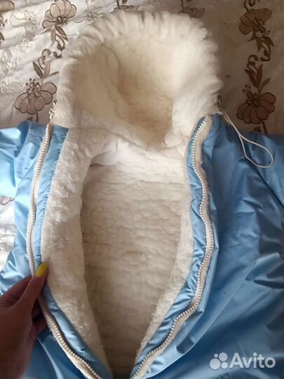 Зимний конверт в коляску