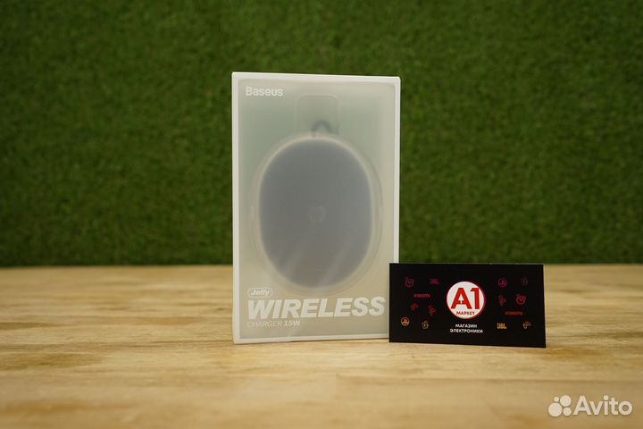 Беспроводное зарядное устройство Baseus 15W, Black