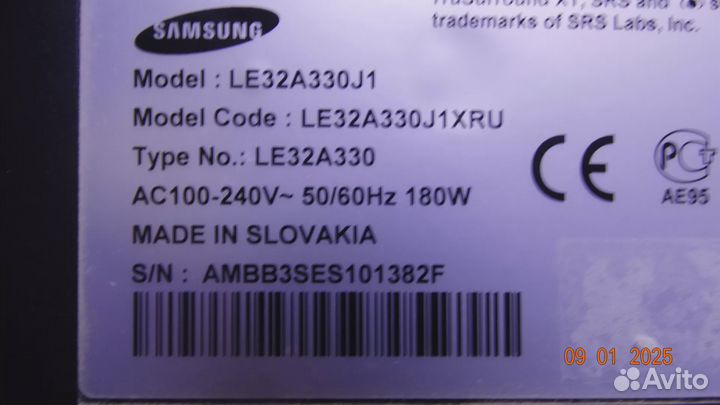 SSI320A12 samsung LE32A330J1