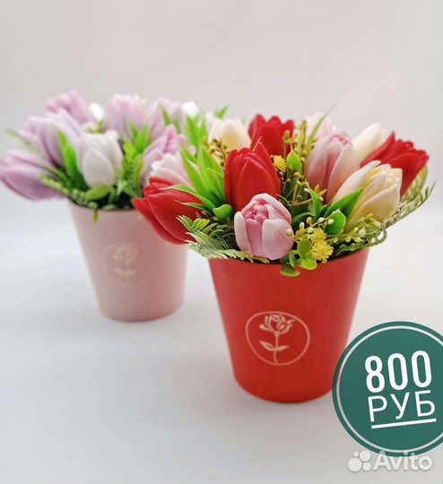 Букеты из мыла ручной работы