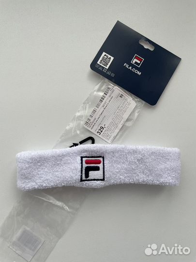 Новая повязка на голову спортивная Fila