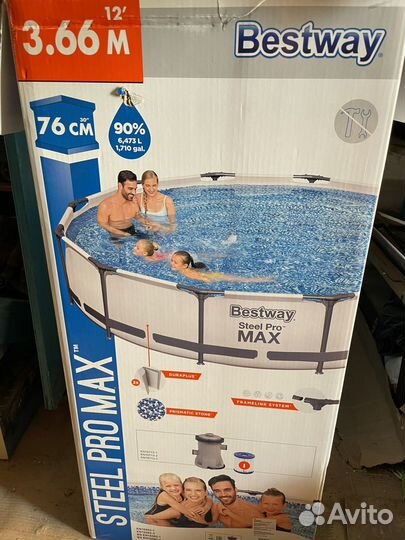 Каркасный бассейн bestway 76*366