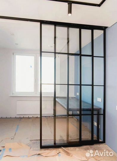 Двери каскадные раздвижные