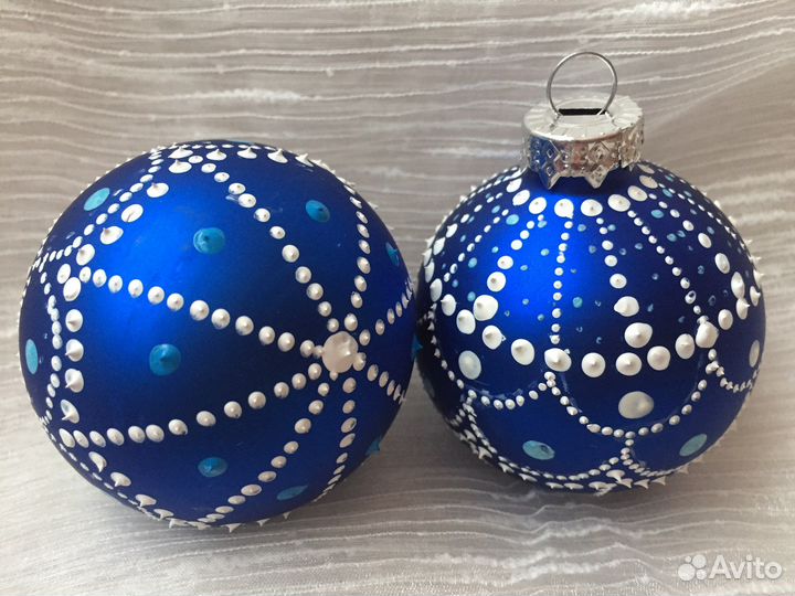 Новогодние украшения ручной работы