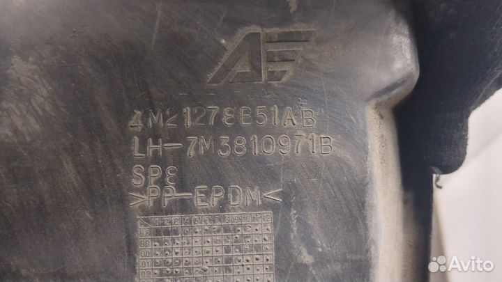 Защита арок (подкрылок) Volkswagen Sharan, 2008