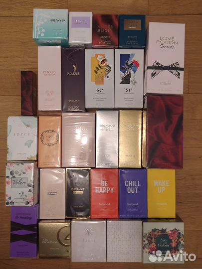 Туалетная вода Орифлейм и Фаберлик