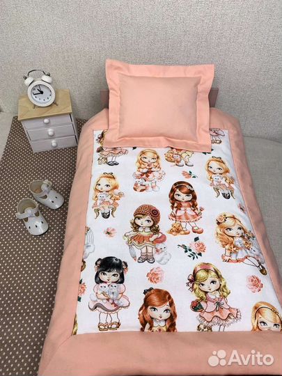 Кукольное постельное на заказ и в наличии