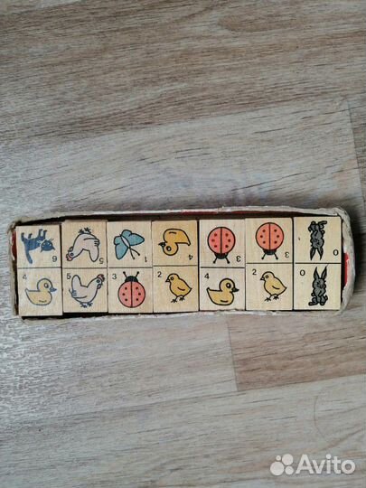 Домино детское, СССР(Эстония)