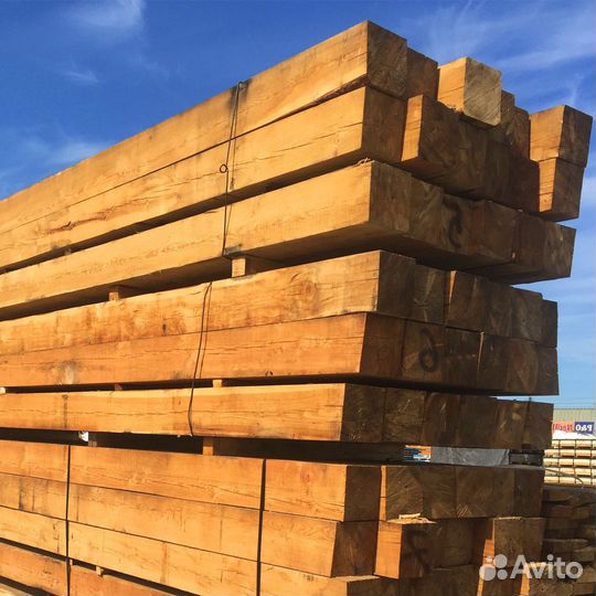 Брус от производителя строганный, лиственница, сух