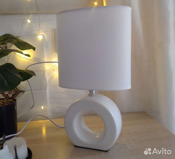 Лампа настольная, гирлянда, звезда. Новые