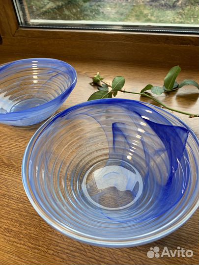 Посуда цветное стекло