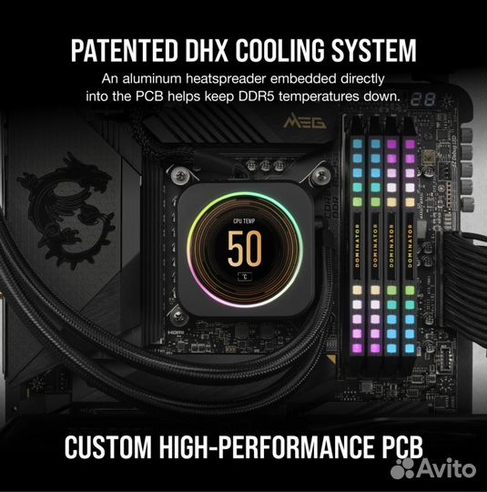 Dominator platinum RGB 32GB DDR5 7200 C34