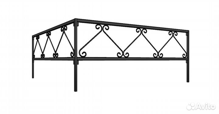 Изготовление ритуальных оград