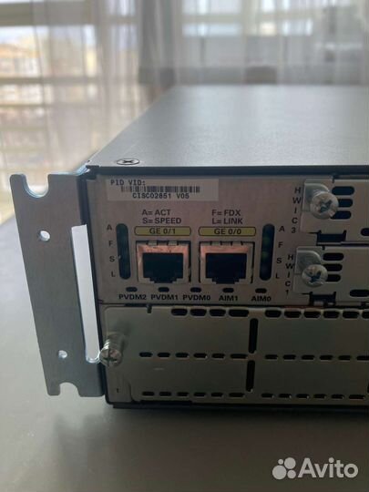Маршрутизатор cisco 2851