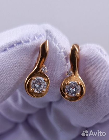 Золотые Серьги 585 пробы. Рассрочка