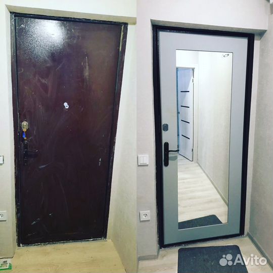 Реставрация и ремонт металлических дверей
