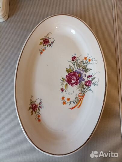 Блюдо большое СССР