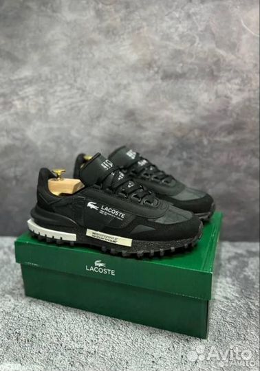 Кроссовки lacoste черные 41-45