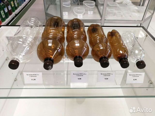 Бутылки пэт