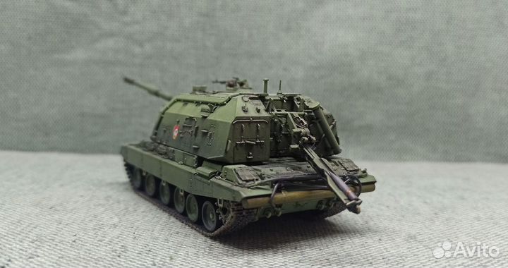 Модель мста-С в масштабе 1:72