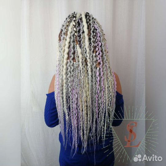 Де-дреды, гофро дреды