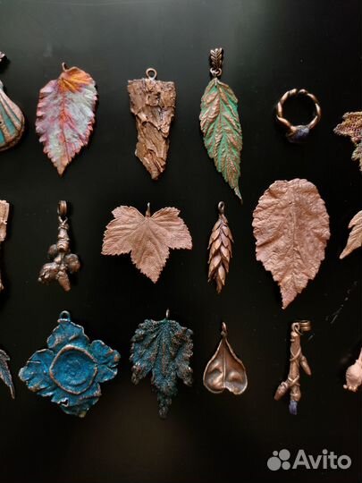 Украшения ручной работы, гальванопластика