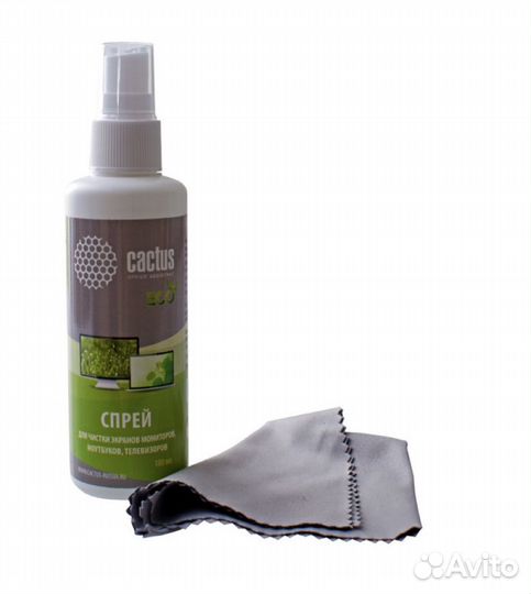 Чистящий набор для экранов cactus