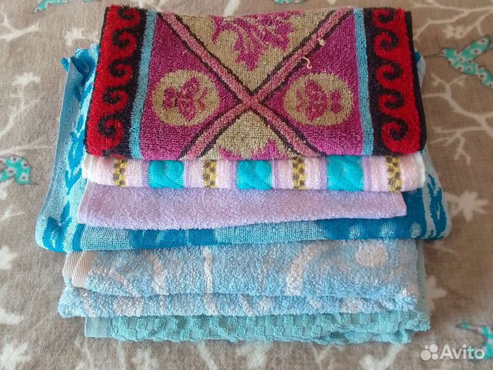 Пакетом полотенца на дачу, на ветошь