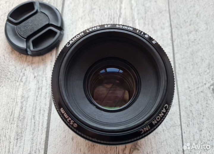 Объектив canon 50mm 1 8 ef