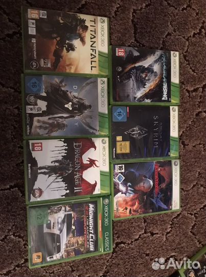 Диски на xbox 360