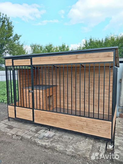 Вальеры для собак, будки