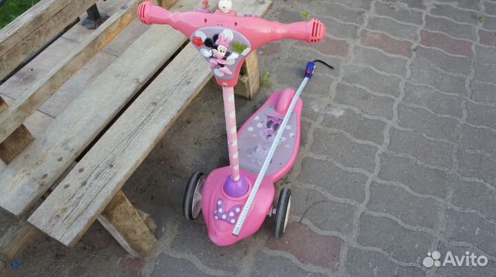 Детский самокат 3-х колесный