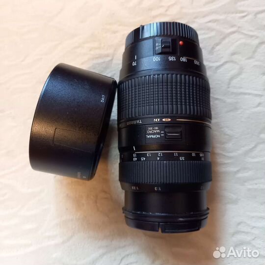 Объектив tamron для canon 70-300
