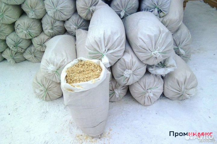 Опилки в мешках с доставкой