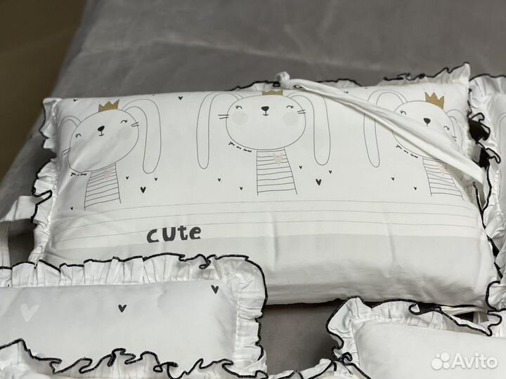 Бортики в детскую кроватку