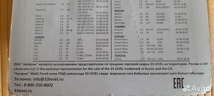 Свечи зажигания ваз 1118 2114 2110 2190 2170 новые