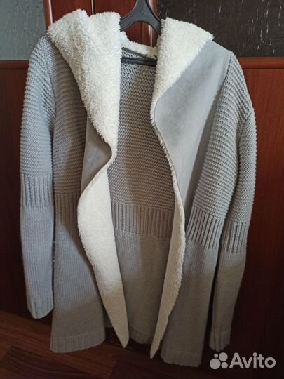 Кардиган женский на осень утепленный 44 размер