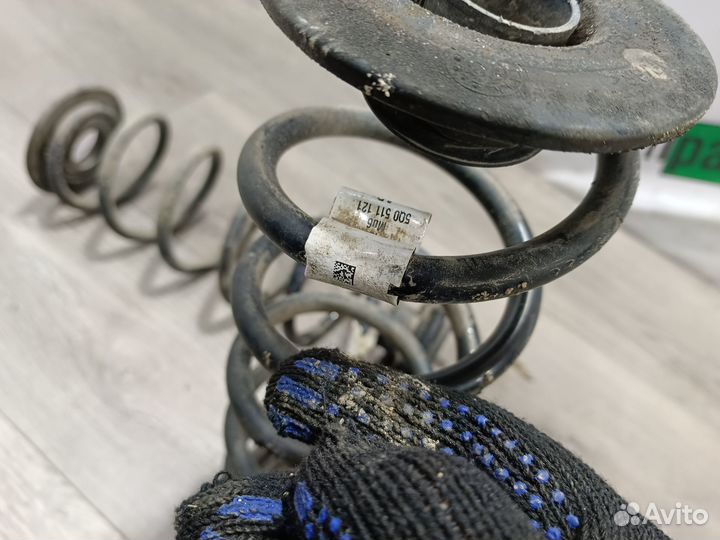 Пара задних пружин для Skoda Octavia A7 Оригинал