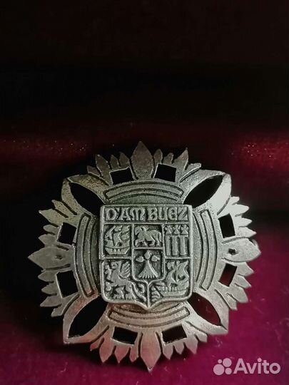 Брошь Франция, колье стекло