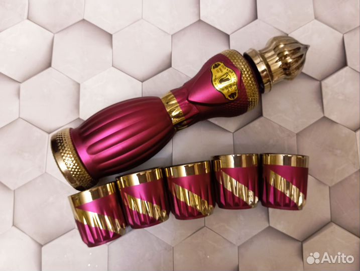 Штофы и графины СССР цветное стекло