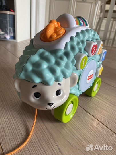 Fisher price ежик музыкальный игрушка