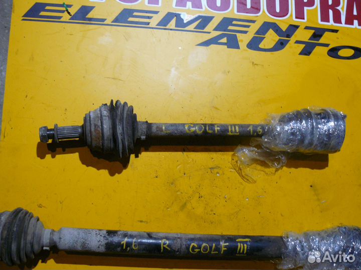 Полуось для 1,6л бензин Volkswagen Golf 3 Vento